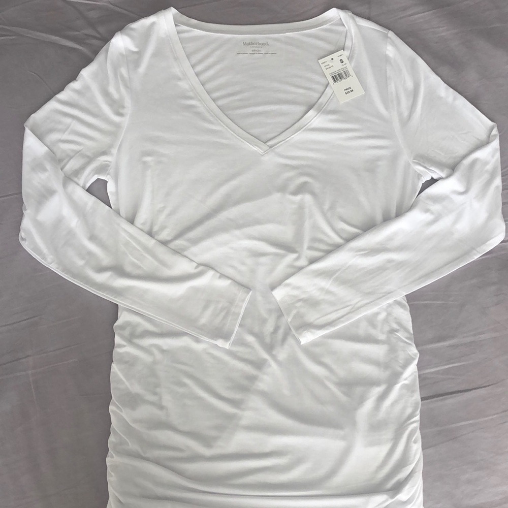 Motherhood maternity long-sleeve T-shirt